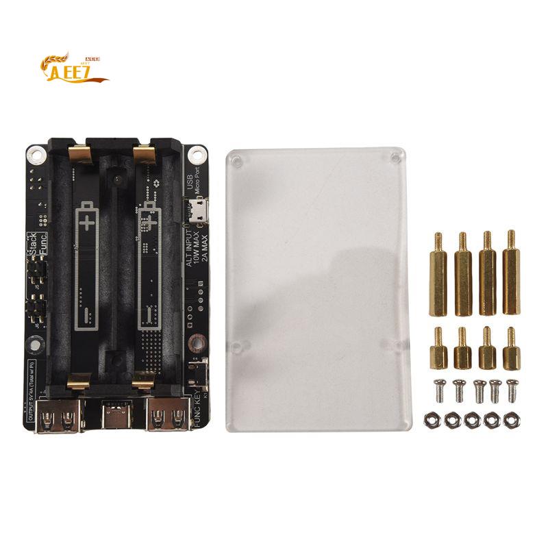 Raspberry Pi Uninterrupted Power Supply Ups 18650 - AEE7-สำหรับ Raspberry Pi 4 ชุดจ่ายไฟ UPS