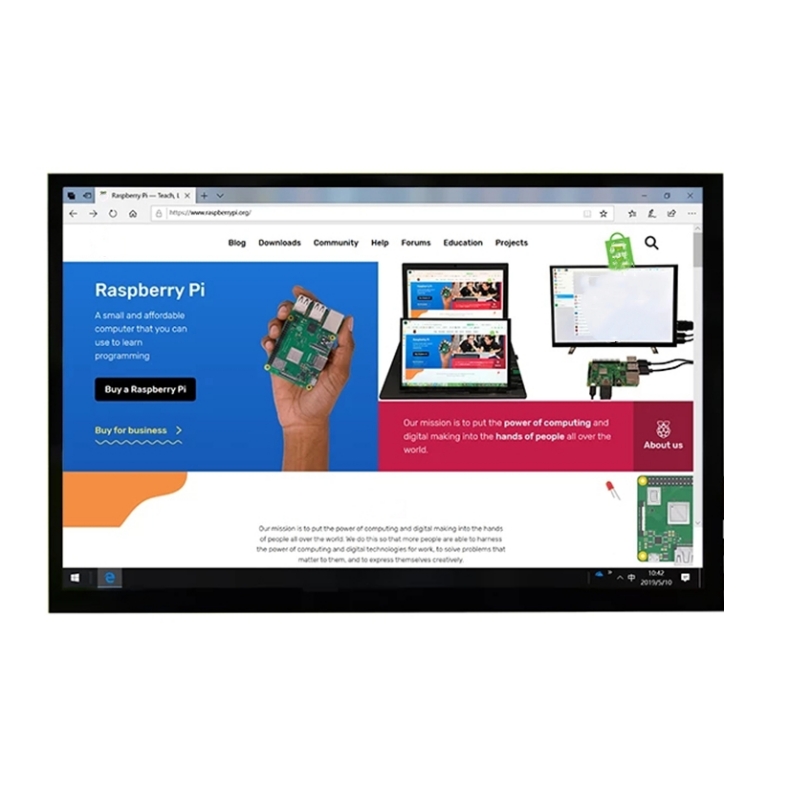Raspberry Pi 10.1 Inch Capacitive Touch Screen Ips - ใหม่10.1นิ้ว1280X800 IPS LCD จอแสดงผลแบบ Capacitive หน้าจอสัมผัสสำหรับ