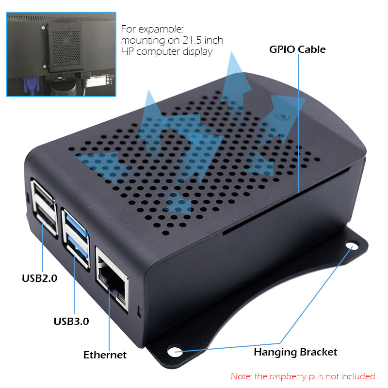 Raspberry Pi 4 รุ่นBอลูมิเนียม - Argon One V3 M.2 Nvme Case บทวิจารณ์และราคา