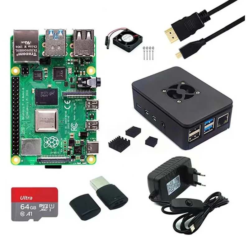 Raspberry Pi 4 Model B คุณภาพส - Raspberry Pi 4 8Gb Ram Kit บทวิจารณ์และราคา