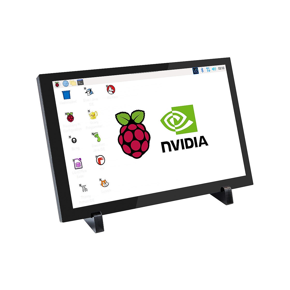 หน้าจอแสดงผล LCD HDMI ขนาด 10. - Raspberry Pi 10.1 Inch Capacitive Touch Screen Ips บทวิจารณ์และราคา