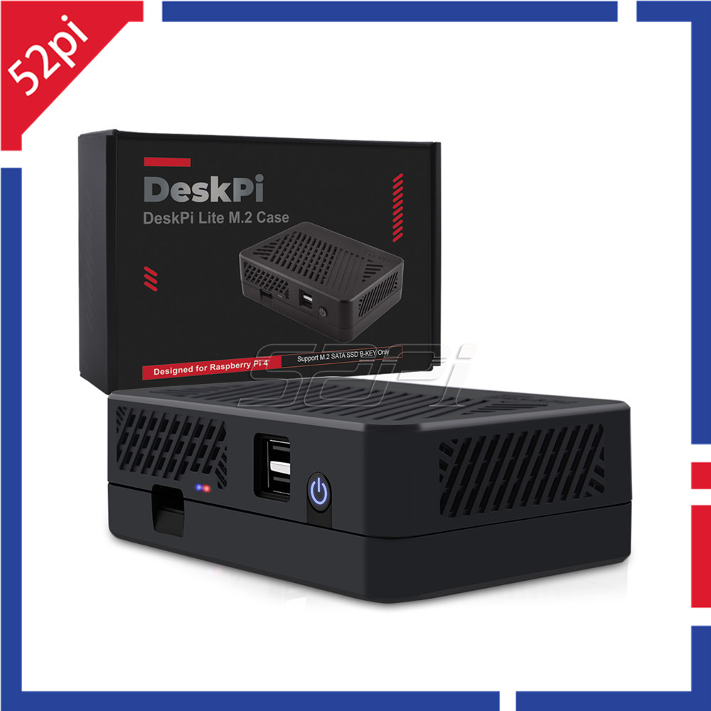 52Pi DeskPi Lite NAS พร้อม M.2 - Argon One V3 M.2 Nvme Case บทวิจารณ์และราคา