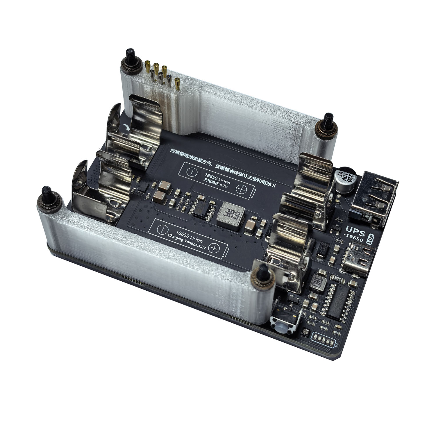 Raspberry Pi 4B 3B + 3B 5V 3A  - Raspberry Pi Uninterrupted Power Supply Ups 18650 บทวิจารณ์และราคา