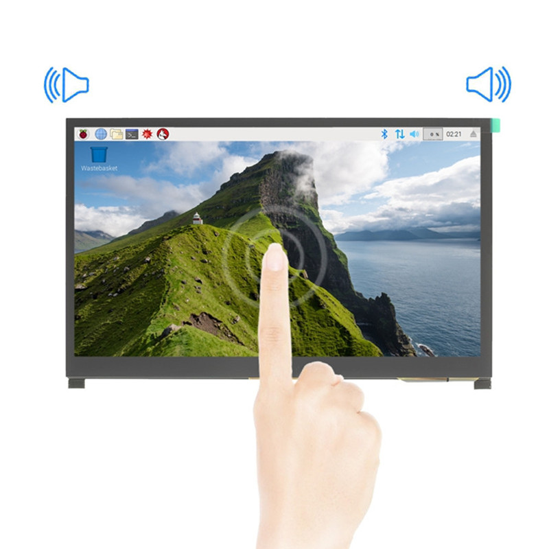 ใหม่10.1นิ้วIPS LCDหน้าจอสัมผั - Raspberry Pi 10.1 Inch Capacitive Touch Screen Ips บทวิจารณ์และราคา