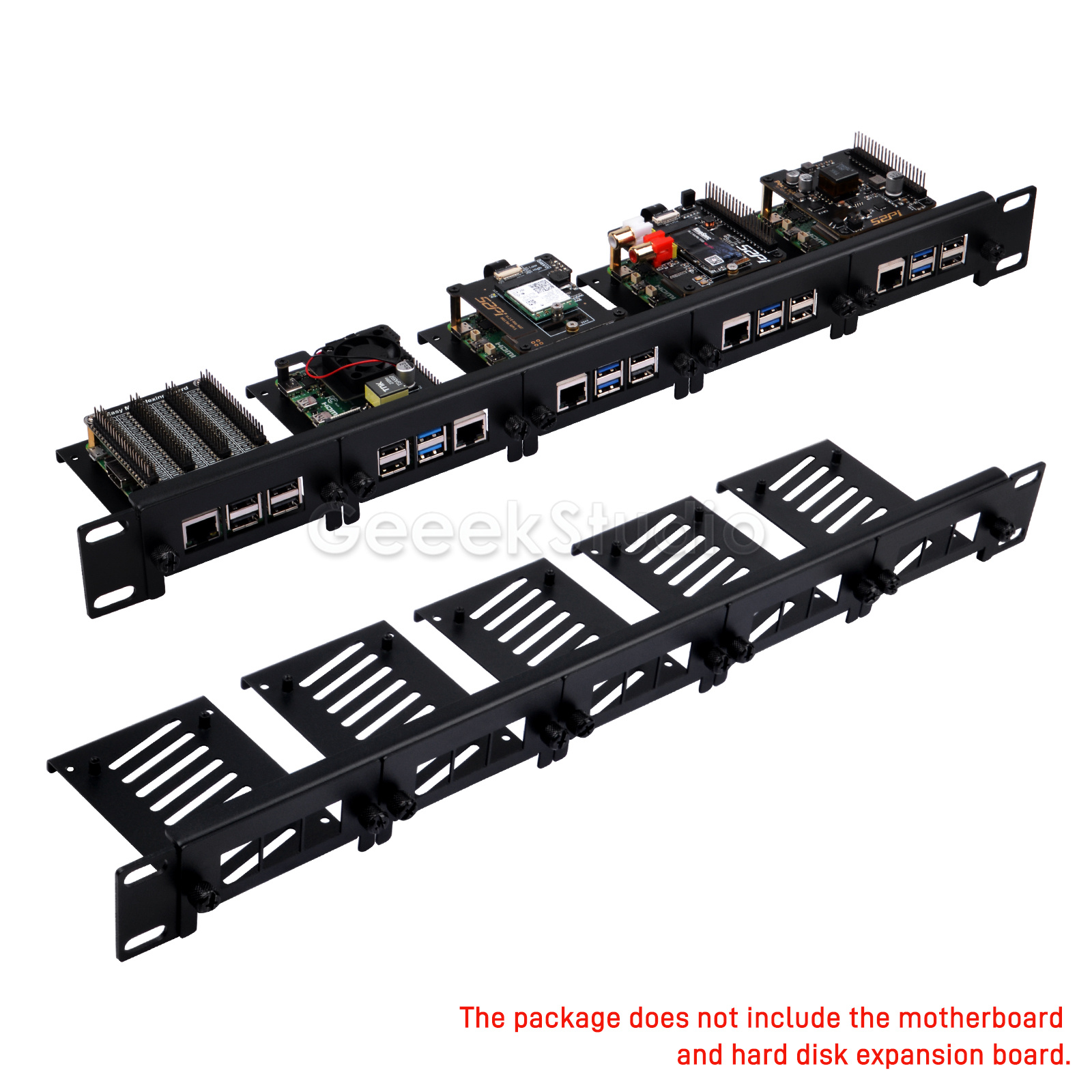 1U Rack Mount สําหรับ Raspberr - Raspberry Pi Rackmount 1U 19 Inch บทวิจารณ์และราคา