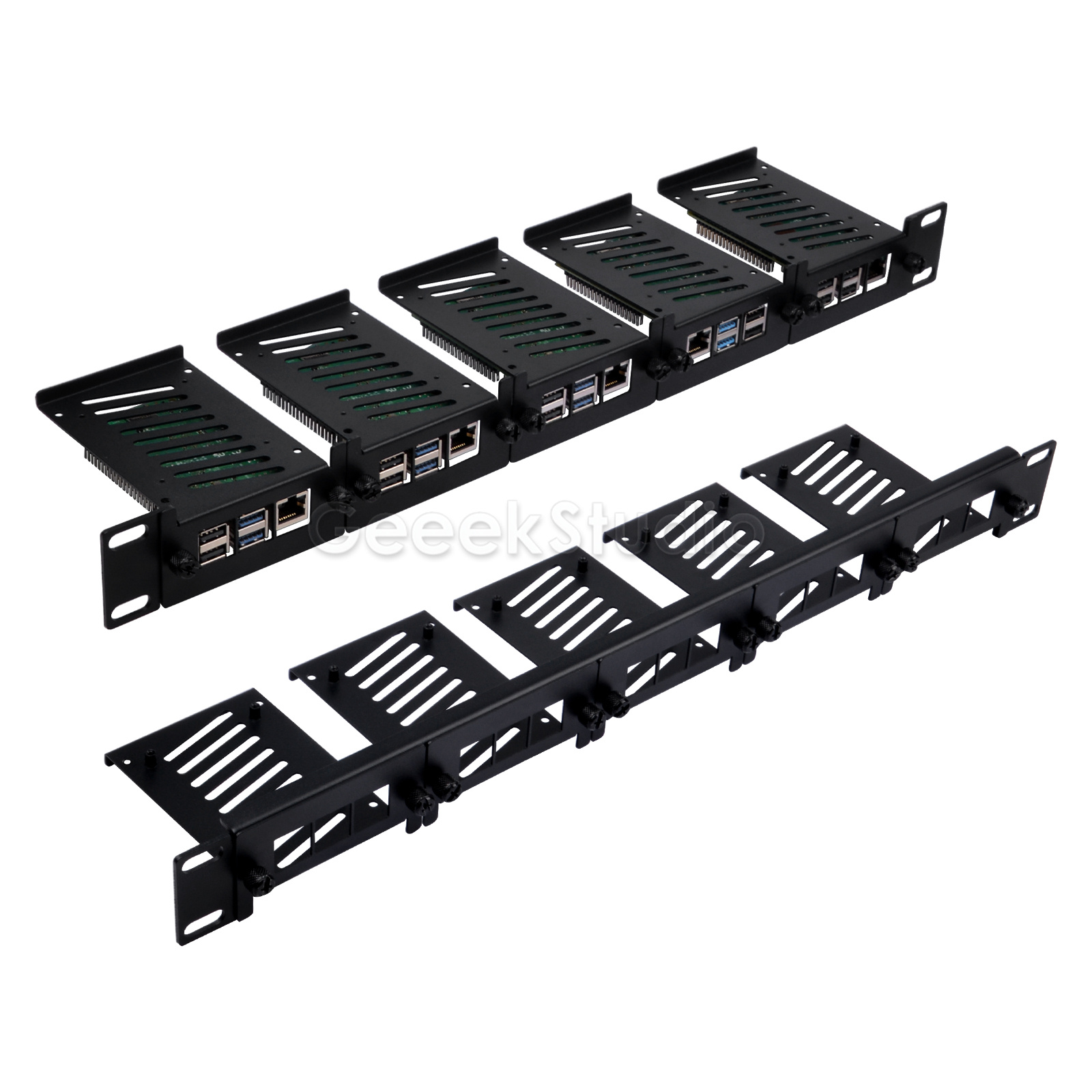 1U Rack Mount สําหรับ Raspberr - Raspberry Pi Rackmount 1U 19 Inch บทวิจารณ์และราคา