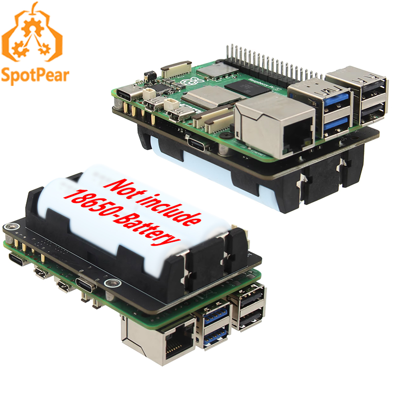 X1200 Raspberry Pi 5 UPS Board - Raspberry Pi Uninterrupted Power Supply Ups 18650 บทวิจารณ์และราคา