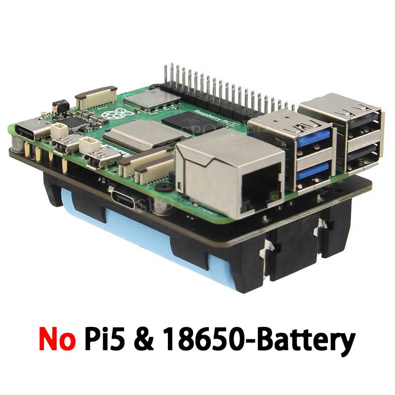 X1200 Raspberry Pi 5 UPS Board - Raspberry Pi Uninterrupted Power Supply Ups 18650 บทวิจารณ์และราคา