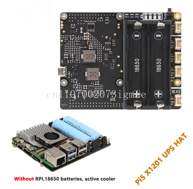 บอร์ดขยายการจัดการพลังงาน UPS  - Raspberry Pi Uninterrupted Power Supply Ups 18650 บทวิจารณ์และราคา