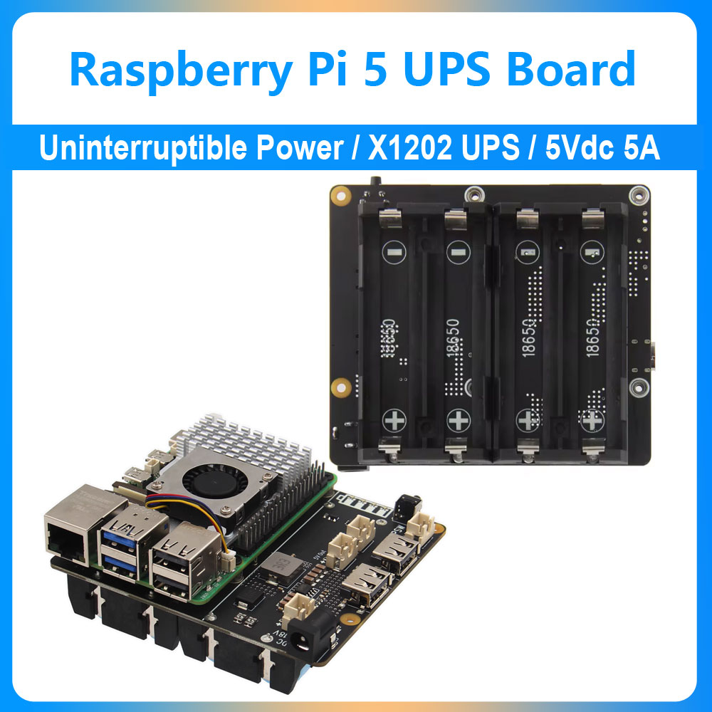 บอร์ดขยาย UPS สำหรับ Raspberry - Raspberry Pi Uninterrupted Power Supply Ups 18650 บทวิจารณ์และราคา