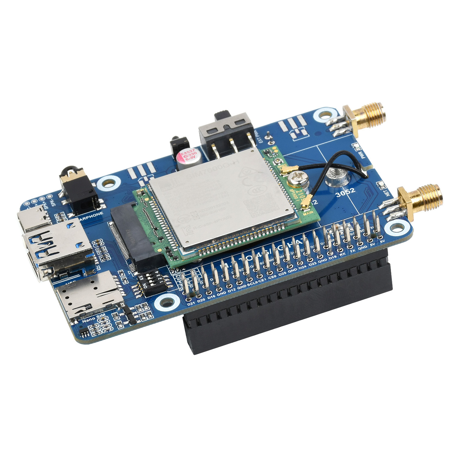 บอร์ดขยายพื้นที่พร้อมพัดลมระบา - Raspberry Pi 4 8Gb Ram Kit บทวิจารณ์และราคา
