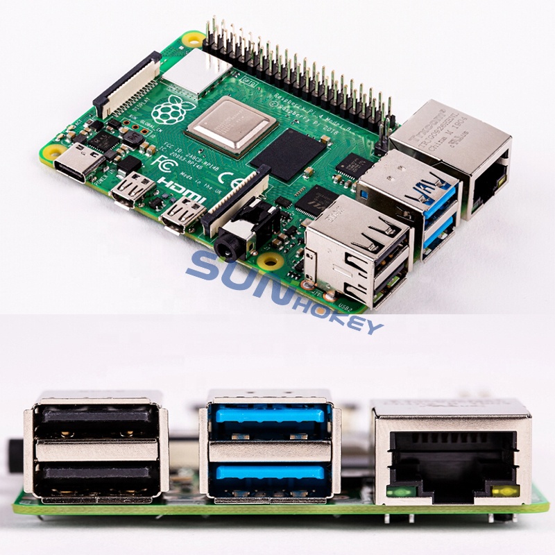 ชุดบอร์ดพัฒนาอย่างเป็นทางการ R - Raspberry Pi 4 8Gb Ram Kit บทวิจารณ์และราคา
